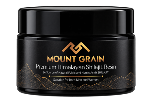 Mount Grain — Premium Himalayan Shilajit Resin